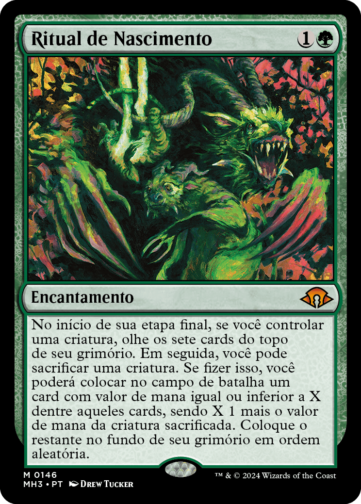 Ritual de Nascimento / Birthing Ritual - Magic: The Gathering - MoxLand