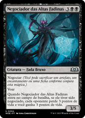 Negociador das Altas Fadinas / High Fae Negotiator - Magic: The Gathering - MoxLand