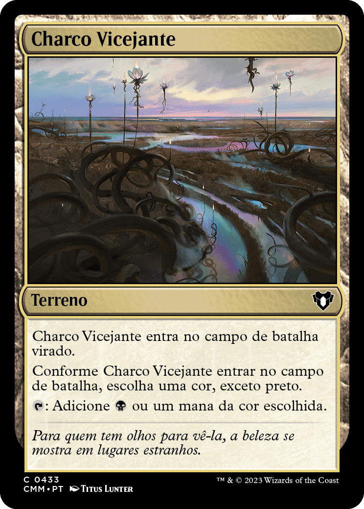 Charco Vicejante / Thriving Moor - Magic: The Gathering - MoxLand