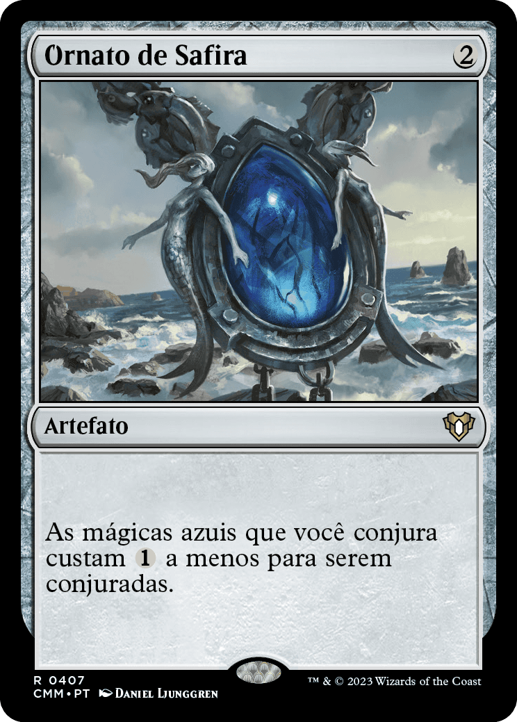 Ornato de Safira / Sapphire Medallion - Magic: The Gathering - MoxLand