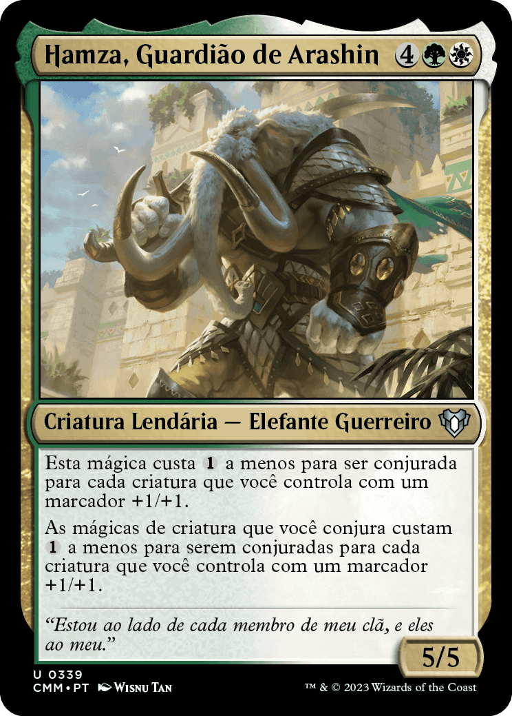 Hamza, Guardião de Arashin / Hamza, Guardian of Arashin - Magic: The Gathering - MoxLand