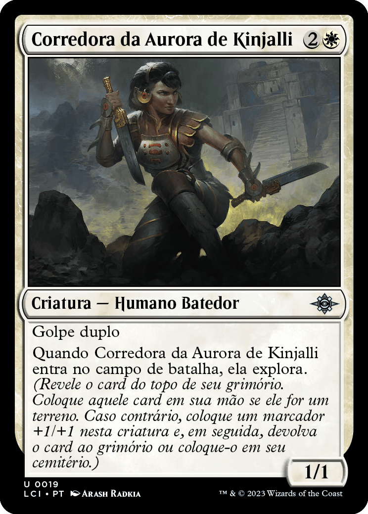 Corredora da Aurora de Kinjalli / Kinjalli's Dawnrunner - Magic: The Gathering - MoxLand