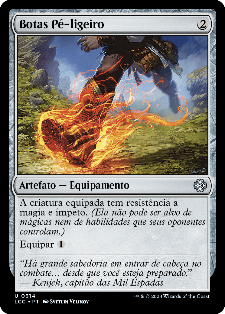 Botas Pé-ligeiro / Swiftfoot Boots - Magic: The Gathering - MoxLand