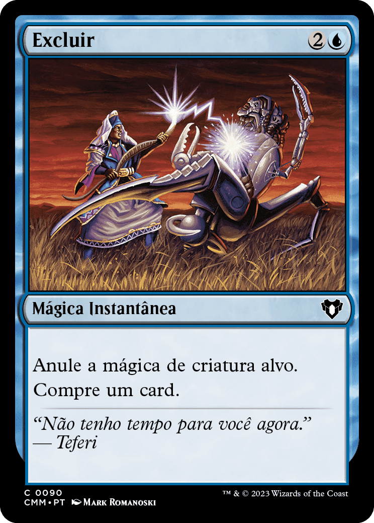 Excluir / Exclude - Magic: The Gathering - MoxLand