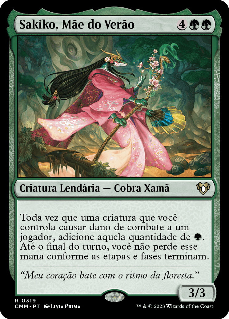 Sakiko, Mãe do Verão / Sakiko, Mother of Summer - Magic: The Gathering - MoxLand