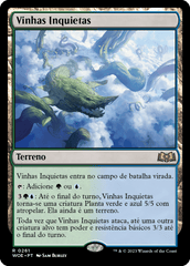 Vinhas Inquietas / Restless Vinestalk - Magic: The Gathering - MoxLand