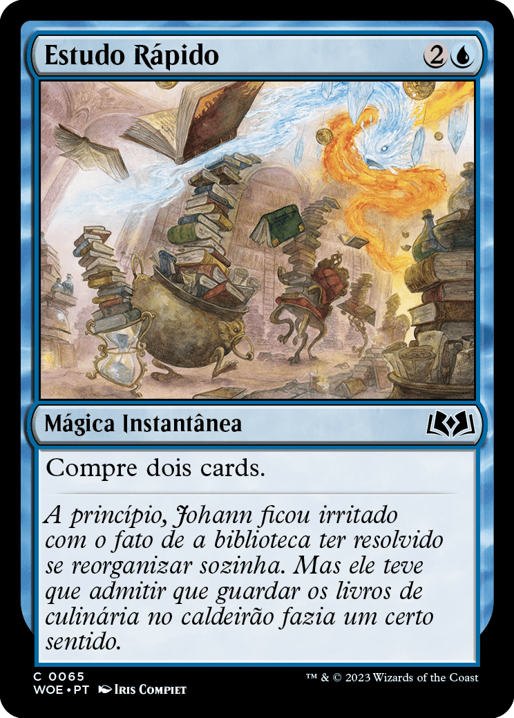 Estudo Rápido / Quick Study - Magic: The Gathering - MoxLand