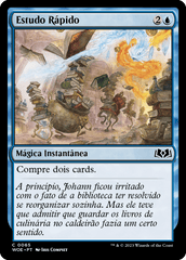 Estudo Rápido / Quick Study - Magic: The Gathering - MoxLand