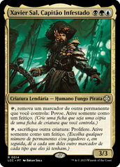 Xavier Sal, Capitão Infestado / Xavier Sal, Infested Captain - Magic: The Gathering - MoxLand