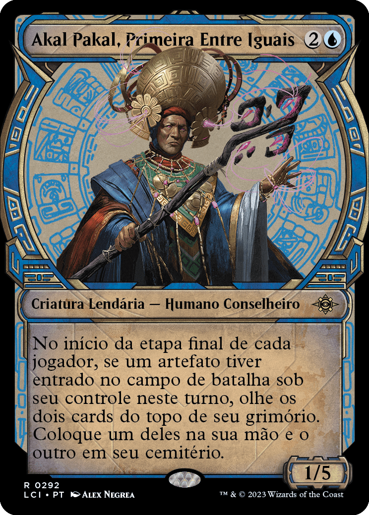 Akal Pakal, Primeira Entre Iguais / Akal Pakal, First Among Equals - Magic: The Gathering - MoxLand