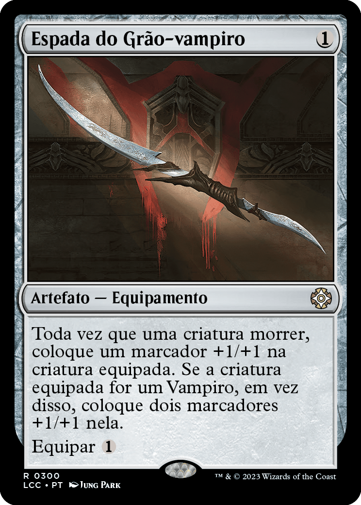 Espada do Grão-vampiro / Blade of the Bloodchief - Magic: The Gathering - MoxLand