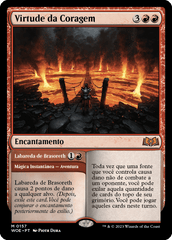 Virtude da Coragem / Virtue of Courage - Magic: The Gathering - MoxLand