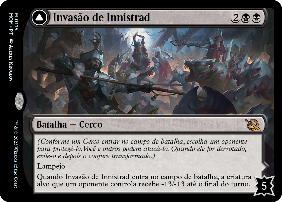 Invasão de Innistrad / Invasion of Innistrad - Magic: The Gathering - MoxLand