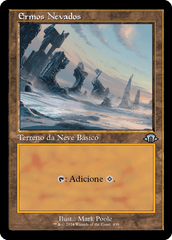 Ermos Nevados / Snow-Covered Wastes - Magic: The Gathering - MoxLand