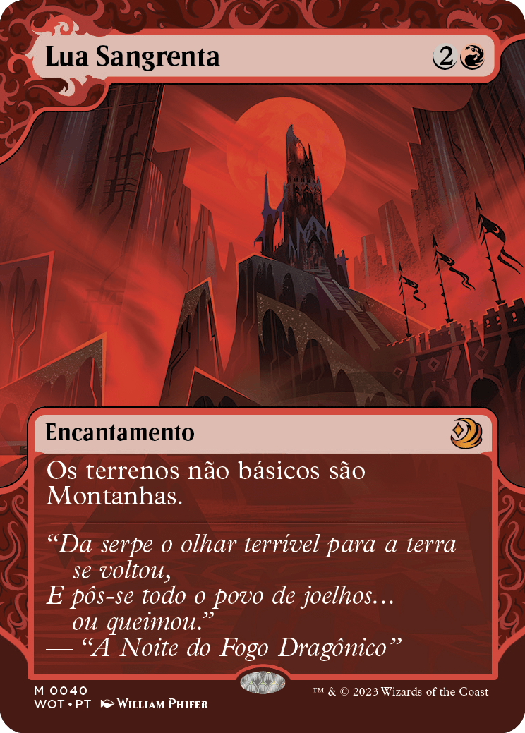 Lua Sangrenta / Blood Moon - Magic: The Gathering - MoxLand