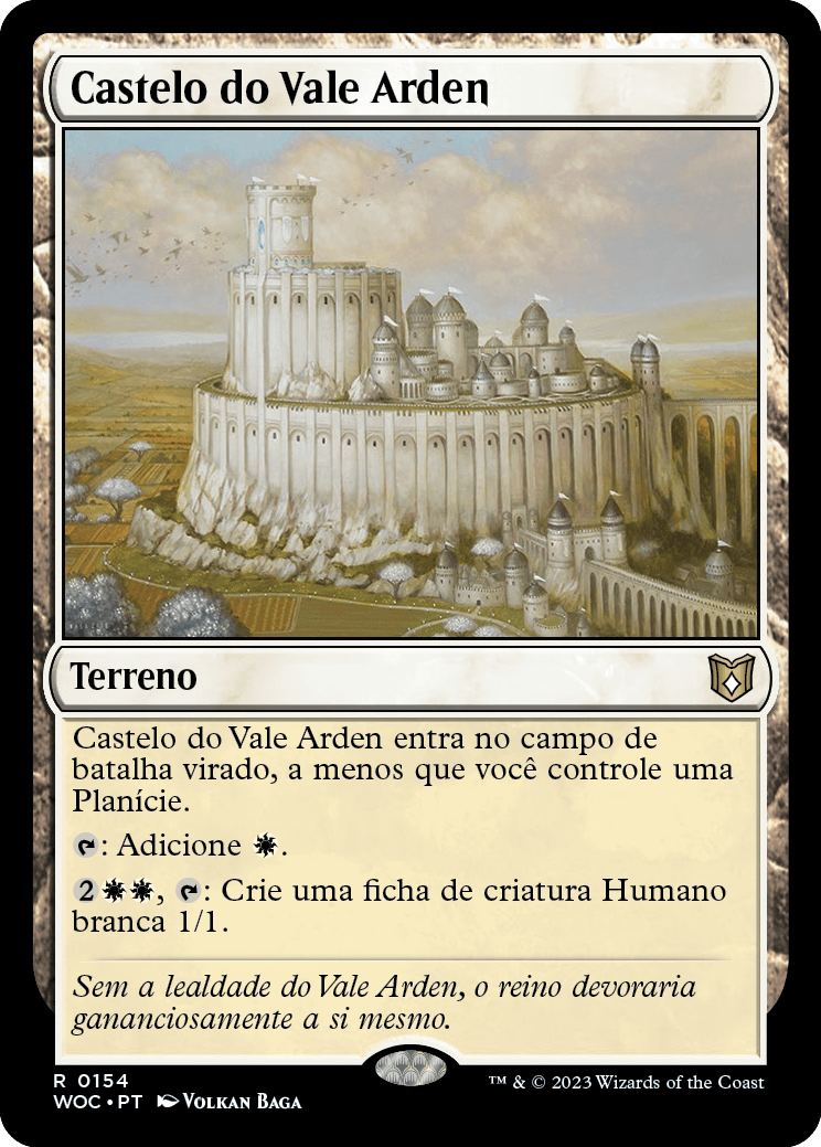 Castelo do Vale Arden / Castle Ardenvale - Magic: The Gathering - MoxLand