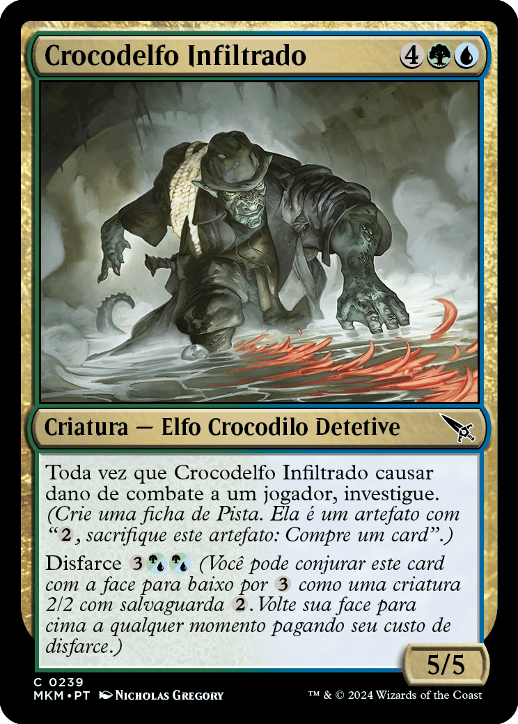 Crocodelfo Infiltrado / Undercover Crocodelf - Magic: The Gathering - MoxLand