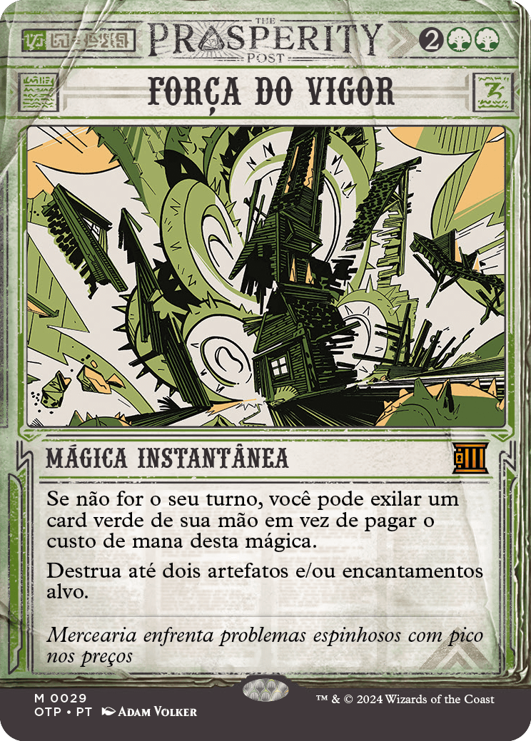 Força do Vigor / Force of Vigor - Magic: The Gathering - MoxLand