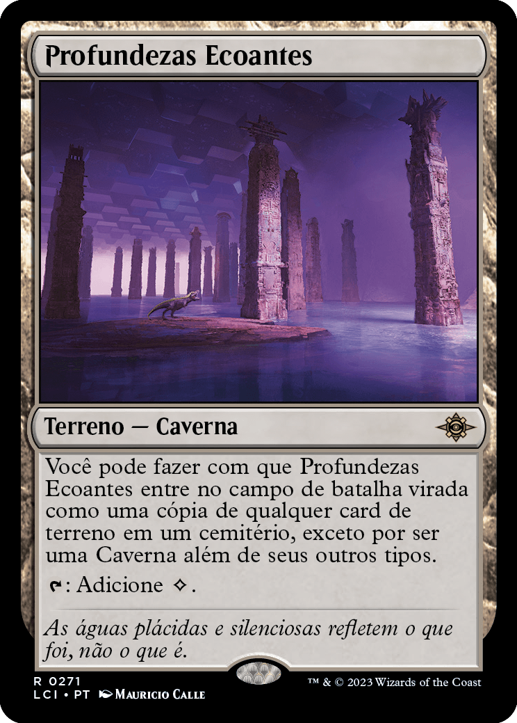 Profundezas Ecoantes / Echoing Deeps - Magic: The Gathering - MoxLand