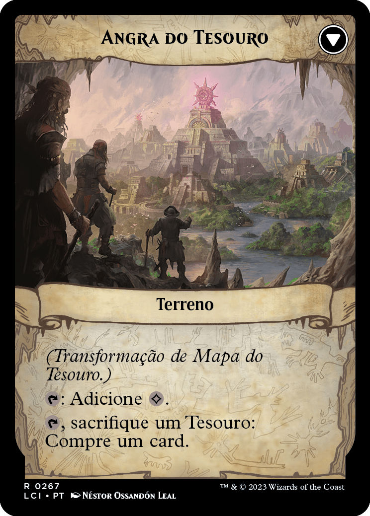 Mapa do Tesouro / Treasure Map - Magic: The Gathering - MoxLand