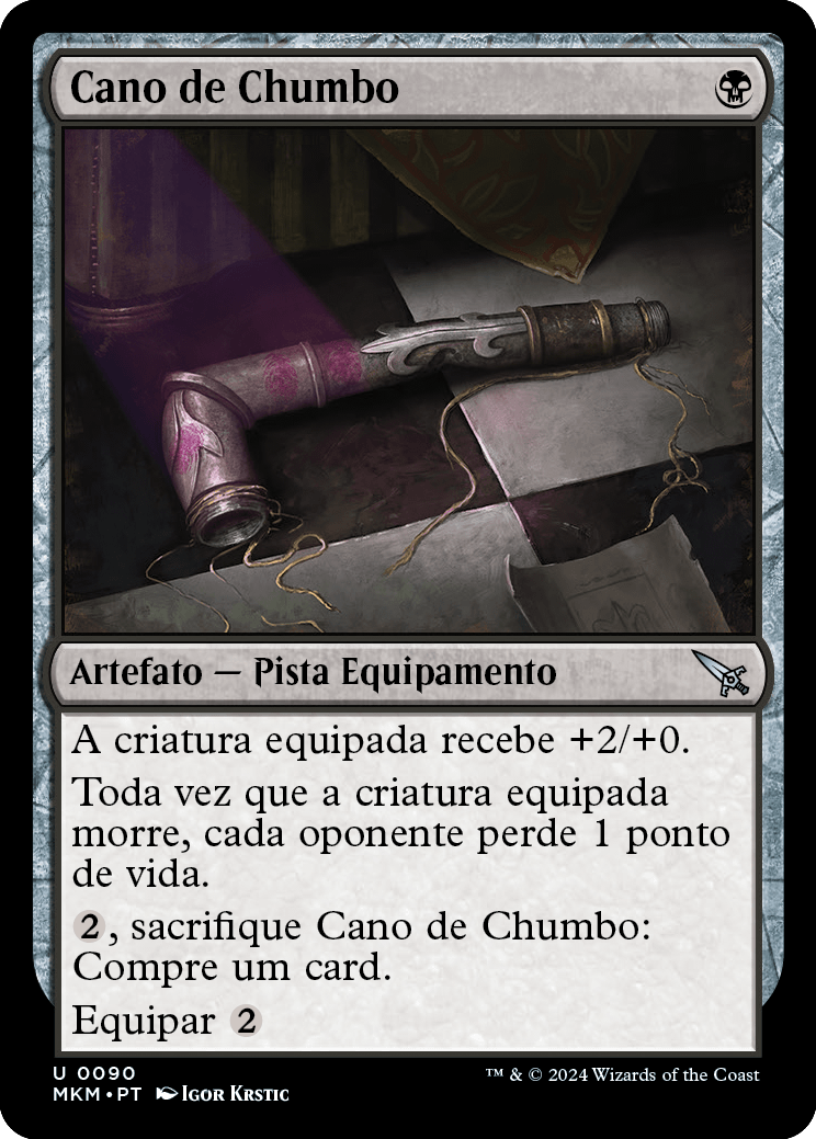 Cano de Chumbo / Lead Pipe - Magic: The Gathering - MoxLand