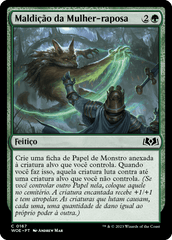 Maldição da Mulher-raposa / Curse of the Werefox - Magic: The Gathering - MoxLand