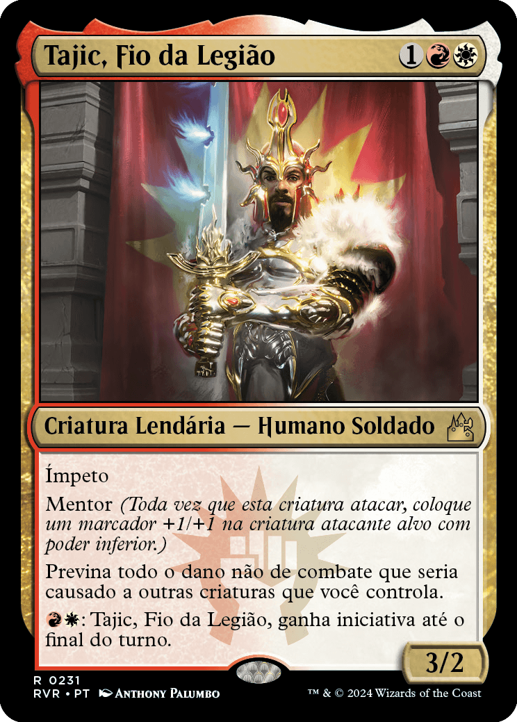 Tajic, Fio da Legião / Tajic, Legion's Edge - Magic: The Gathering - MoxLand