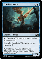 Coralista Tritã / Merfolk Coralsmith - Magic: The Gathering - MoxLand