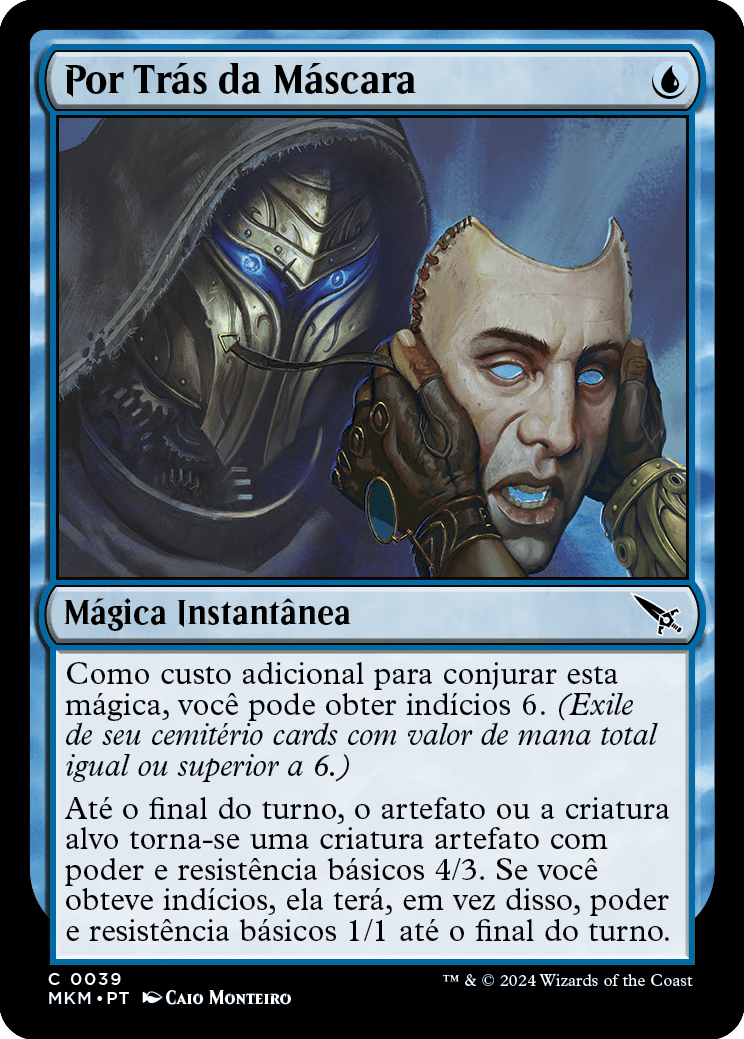 Por Trás da Máscara / Behind the Mask - Magic: The Gathering - MoxLand