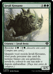 Javali Krosano / Krosan Tusker - Magic: The Gathering - MoxLand