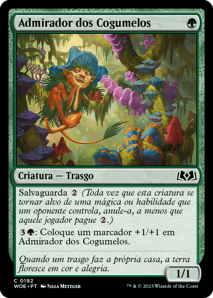 Admirador dos Cogumelos / Toadstool Admirer - Magic: The Gathering - MoxLand