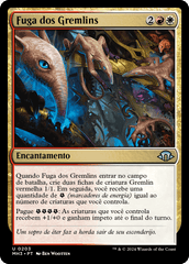 Fuga dos Gremlins / Scurry of Gremlins - Magic: The Gathering - MoxLand