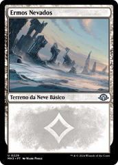 Ermos Nevados / Snow-Covered Wastes - Magic: The Gathering - MoxLand
