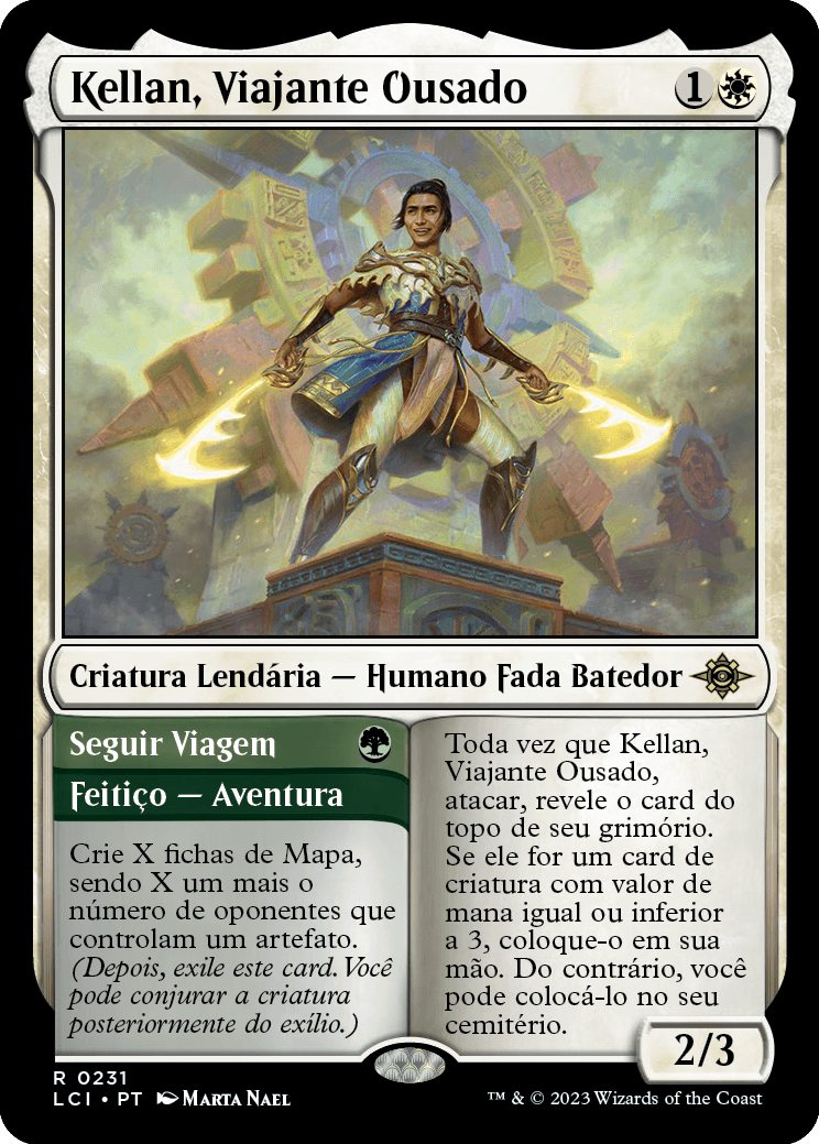 Kellan, Viajante Ousado / Kellan, Daring Traveler - Magic: The Gathering - MoxLand