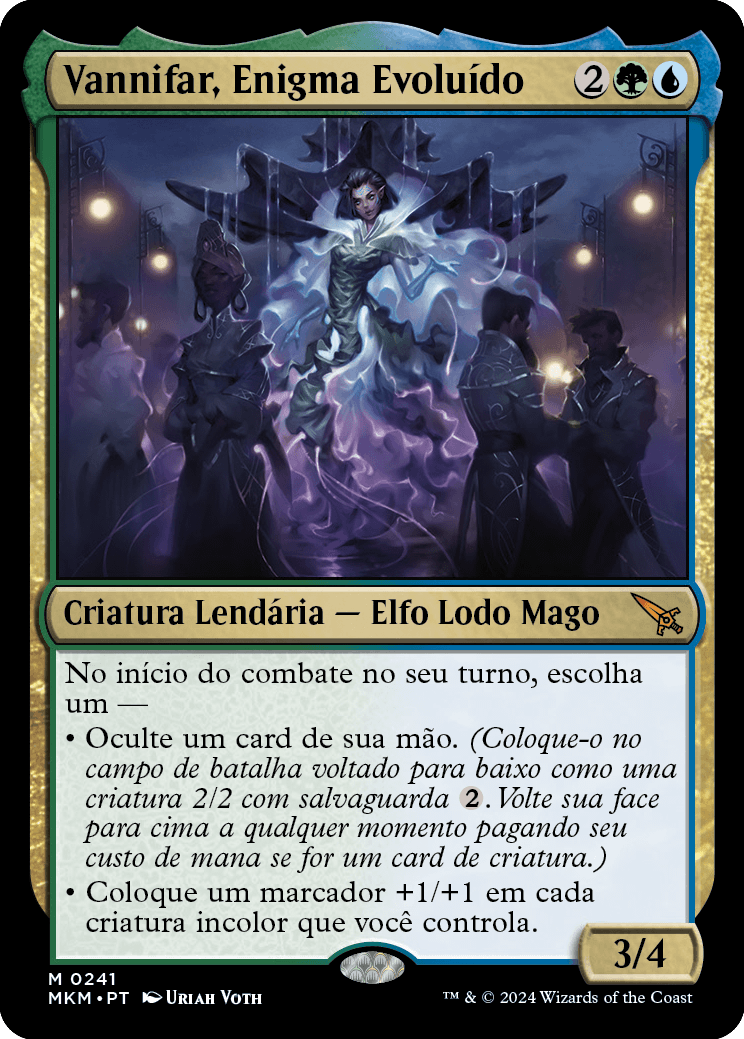 Vannifar, Enigma Evoluído / Vannifar, Evolved Enigma - Magic: The Gathering - MoxLand