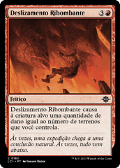 Deslizamento Ribombante / Rumbling Rockslide - Magic: The Gathering - MoxLand