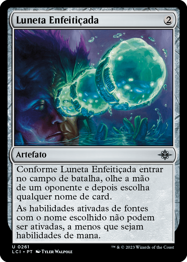 Luneta Enfeitiçada / Sorcerous Spyglass - Magic: The Gathering - MoxLand