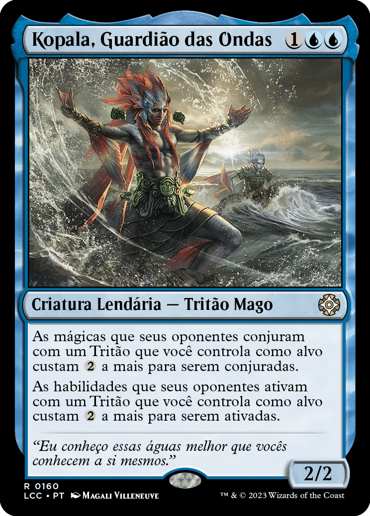 Kopala, Guardião das Ondas / Kopala, Warden of Waves - Magic: The Gathering - MoxLand