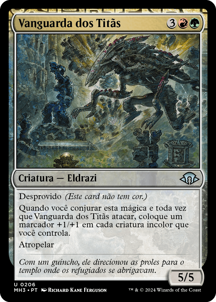 Vanguarda dos Titãs / Titans' Vanguard - Magic: The Gathering - MoxLand