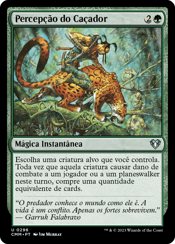 Percepção do Caçador / Hunter's Insight - Magic: The Gathering - MoxLand