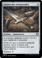 Lâmina dos Antepassados / Forebear's Blade - Magic: The Gathering - MoxLand