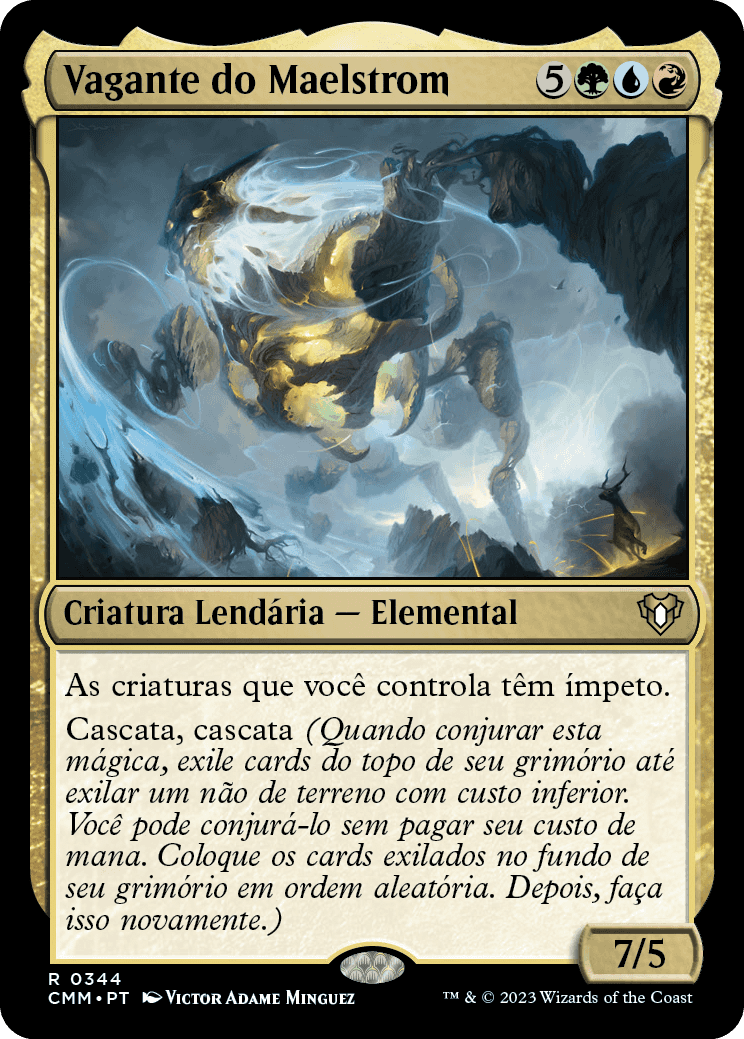 Vagante do Maelstrom / Maelstrom Wanderer - Magic: The Gathering - MoxLand