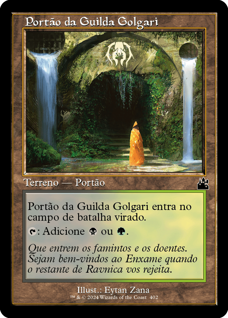 Portão da Guilda Golgari / Golgari Guildgate - Magic: The Gathering - MoxLand