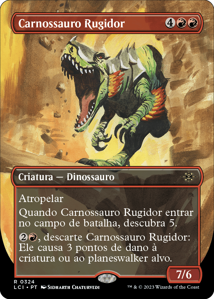 Carnossauro Rugidor / Trumpeting Carnosaur - Magic: The Gathering - MoxLand