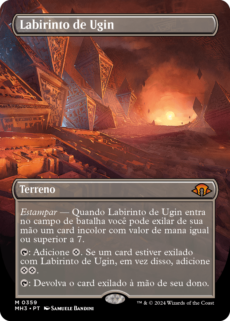 Labirinto de Ugin / Ugin's Labyrinth - Magic: The Gathering - MoxLand