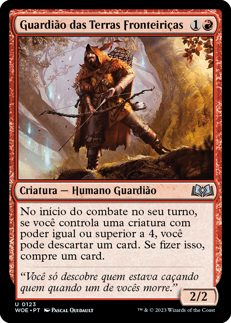 Guardião das Terras Fronteiriças / Boundary Lands Ranger - Magic: The Gathering - MoxLand