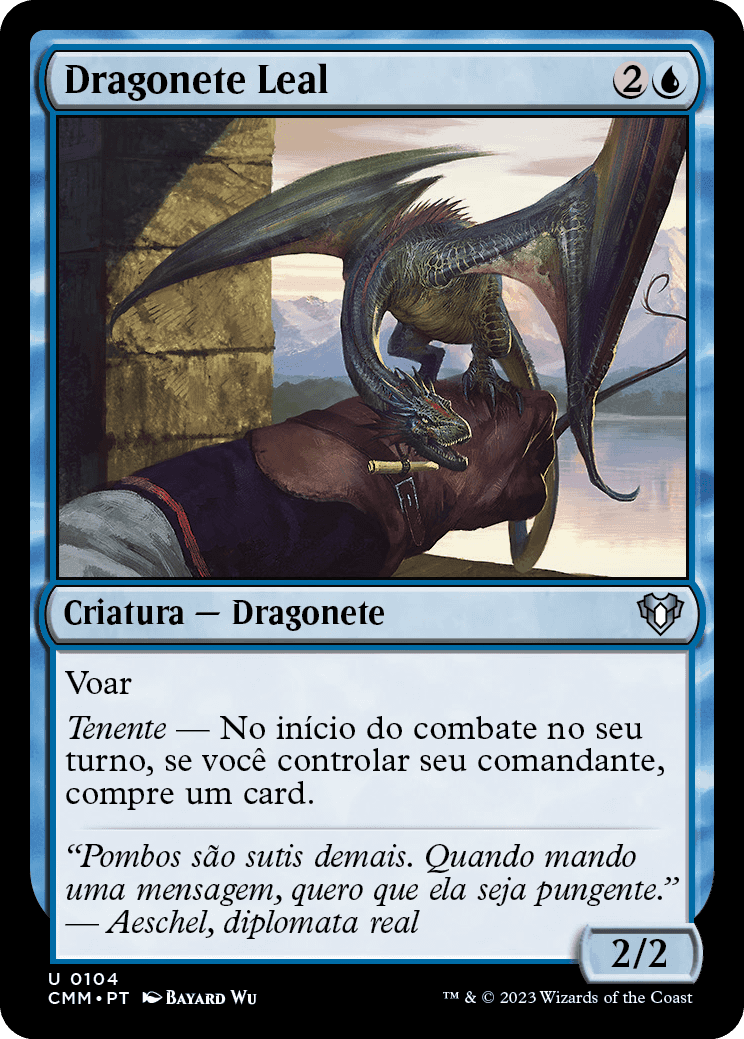 Dragonete Leal / Loyal Drake - Magic: The Gathering - MoxLand