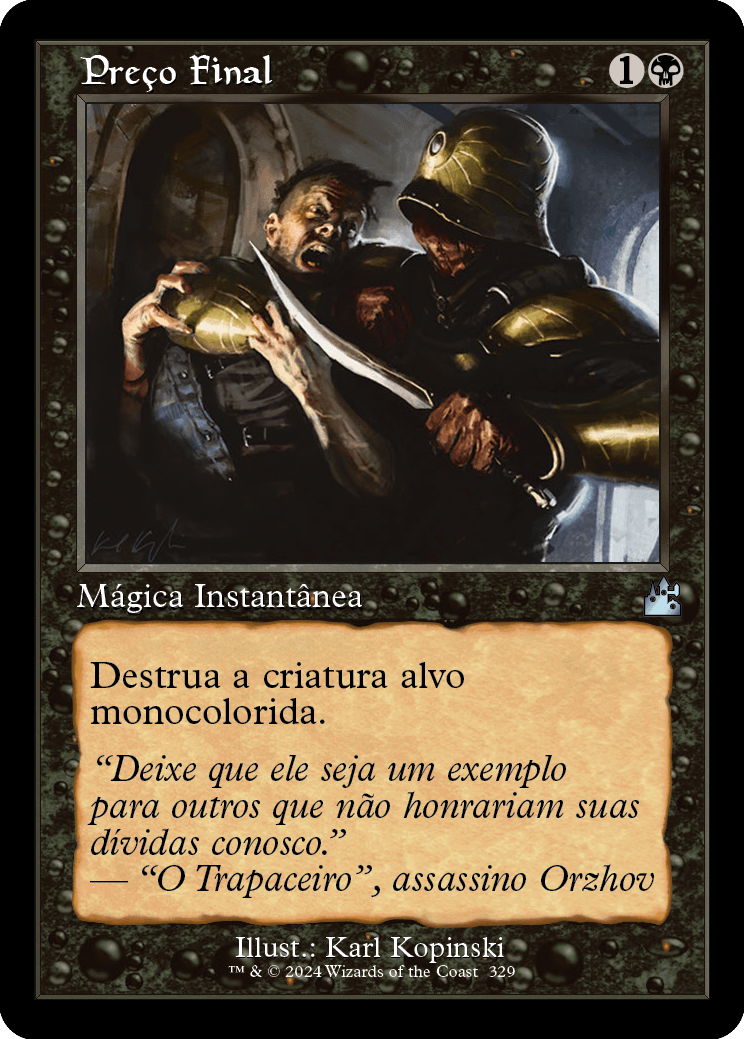 Preço Final / Ultimate Price - Magic: The Gathering - MoxLand