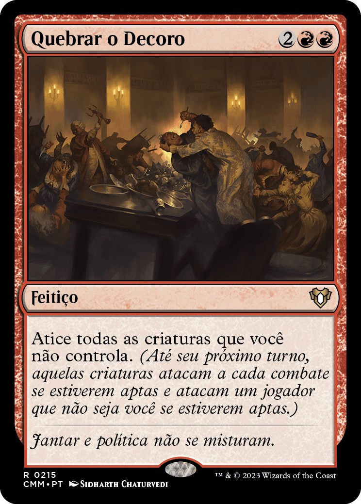 Quebrar o Decoro / Disrupt Decorum - Magic: The Gathering - MoxLand