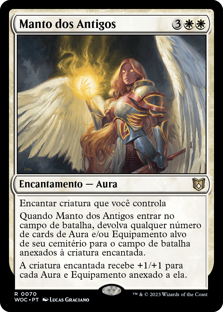 Manto dos Antigos / Mantle of the Ancients - Magic: The Gathering - MoxLand